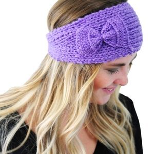 Ear Warmer Headband Winter Headband Knitted OS New